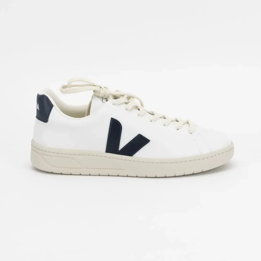 VEJA Men Urca Lace Up Coated Cotton Sneakers White Size 11 US/ 44 EU